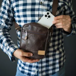 Bandolera De Mujer/Hombre Lois Warren En Polipiel -Bolsa De Moda marron sku 16654557 02390500 xxl