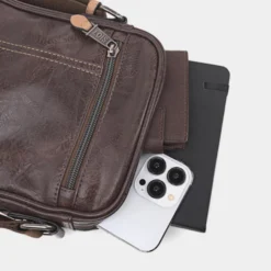 Bandolera De Mujer/Hombre Lois Warren En Polipiel -Bolsa De Moda marron sku 16654557 02410082 xxl