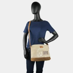 Bolso Bandolera Lois Browns -Bolsa De Moda marron sku 16654579 19320178 xxl