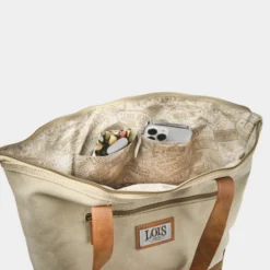 Bolso Shopper Lois Browns -Bolsa De Moda marron sku 16654580 20190353 xxl