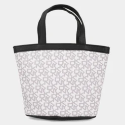 Dkny-636 Mini Tote Signature Stripe -Bolsa De Moda mauve combo sku 16663511 46410849 xxl