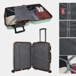 Juego De 2 Maletas (Cabina Y Grande) Oporto Rigida -Bolsa De Moda menta sku 16666579 06390707 xxl