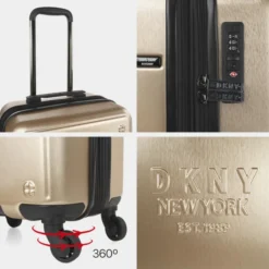Dkny-904 Maleta 60Cm New Yorker -Bolsa De Moda metallic champagne sku 16663530 35180050 xxl