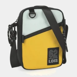 Bandolera De Mujer/Hombre Lois Cedar En Poliéster -Bolsa De Moda mostaza menta sku 16663415 33320056 xxl