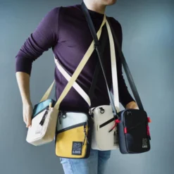 Bandolera De Mujer/Hombre Lois Cedar En Poliéster -Bolsa De Moda mostaza menta sku 16663415 33330307 xxl