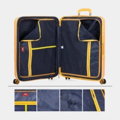 Maleta Grande San Marino En Abs Extensible Con Capacidad De 128L Con Tsa -Bolsa De Moda mostaza tornasolado sku 16041912 45210283 xxl