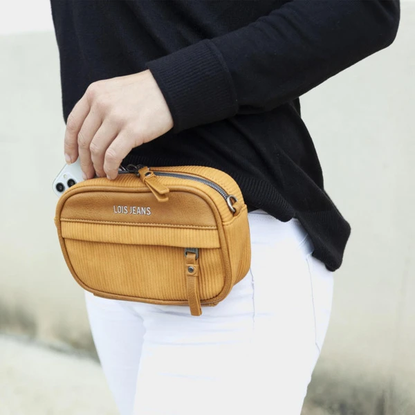 Bolso Bandolera Y Riñonera Pequeño De Mujer Lois Modelo Capshaw Color 2 Bolso Bandolera Y Riñonera Pequeño De Mujer Lois Modelo Capshaw Color - Imagen 2