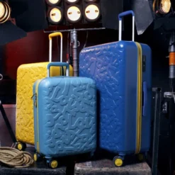 Lois Juego De Maletas (Cabina, Mediana Y Grande) Estocolmo Rígidas De Abs Con Capacidad De 170L -Bolsa De Moda mostaza sku 16428097 59050030 xxl