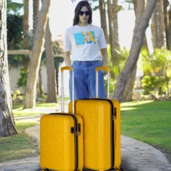 Juego De Maletas (Cabina Y Mediana) Lois Rígidas Con Capacidad De 90 L Color 26 Juego De Maletas (Cabina Y Mediana) Lois Rígidas Con Capacidad De 90 L Color -Bolsa De Moda mostaza sku 16428101 01360165 xxl