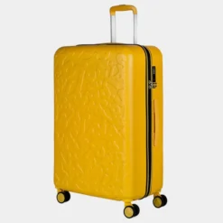 Maleta Grande Rígida Lois Modelo Zion Con Capacidad De 86 L Color -Bolsa De Moda mostaza sku 16428123 17530853 xxl