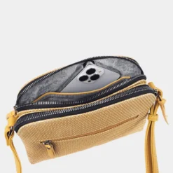 Bolso Bandolera Lois Bartlett -Bolsa De Moda mostaza sku 16654593 24380608 xxl