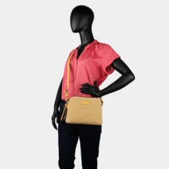Bolso Bandolera Lois Bartlett -Bolsa De Moda mostaza sku 16654593 24390812 xxl