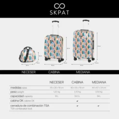 Maleta Cabina Skpat Coimbra Rígida Con Capacidad De 34,5L 9 Maleta Cabina Skpat Coimbra Rígida Con Capacidad De 34,5L -Bolsa De Moda multicolor sku 16041826 12510974 xxl