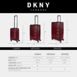 Dkny-118 Maleta 70Cm Blaze -Bolsa De Moda murano red sku 16663440 56400000 xxl