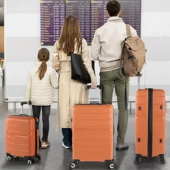 Maletas Mediana Bristol Rigida/Blanda Con Capacidad De 94 L -Bolsa De Moda naranja sku 16674611 22570984 xxl