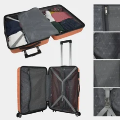 Maletas Mediana Bristol Rigida/Blanda Con Capacidad De 94 L -Bolsa De Moda naranja sku 16674611 22590956 xxl