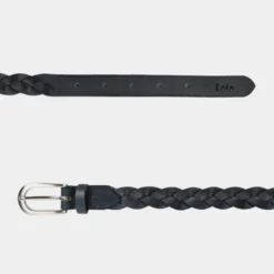 Cinturón De Mujer Lois En Piel Trenzada -Bolsa De Moda negro 100 sku 16042602 04430237 xxl