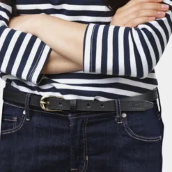 Cinturon 20Mm Piel Genuina Jaslen Cinturones Jaslen -Bolsa De Moda negro 100 sku 16346495 37560059 xxl