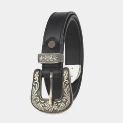 Cinturon Piel Genuina 25Mm Lois Cinturones -Bolsa De Moda negro 100 sku 16654649 47250477 xxl