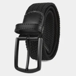 Cinturon Elastico Textil/Piel 35Mm -Bolsa De Moda negro 105 sku 16654670 36360573 xxl