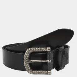 Cinturón Piel Genuina Para Mujer De 30Mm Jaslen -Bolsa De Moda negro 110 sku 16042573 40360549 xxl