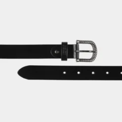 Cinturón Piel Genuina Para Mujer De 30Mm Jaslen -Bolsa De Moda negro 110 sku 16042573 40380331 xxl