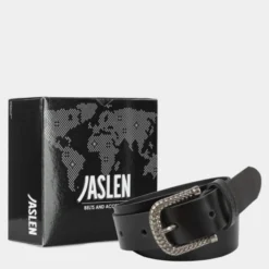 Cinturón Piel Genuina Para Mujer De 30Mm Jaslen -Bolsa De Moda negro 110 sku 16042573 40390147 xxl