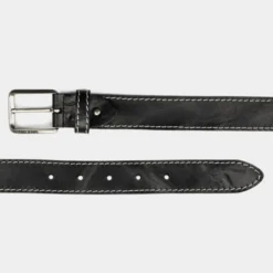 Cinturon Piel Genuina 35Mm De Mujer/Hombre Lois Cinturones En Piel -Bolsa De Moda negro 115 sku 16634752 27000992 xxl