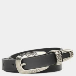 Cinturon Piel Genuina 20 Mm Lois Cinturones -Bolsa De Moda negro 90 sku 16042644 06030886 xxl