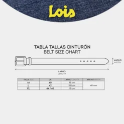 Cinturon Piel Genuina 40Mm De Mujer/Hombre Jaslen Cinturones Jaslen En Piel Genuina -Bolsa De Moda negro 95 sku 16042553 32210290 xxl