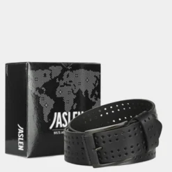 Cinturon Piel Genuina 40Mm De Mujer/Hombre Jaslen Cinturones Jaslen En Piel Genuina -Bolsa De Moda negro 95 sku 16042553 32250072 xxl