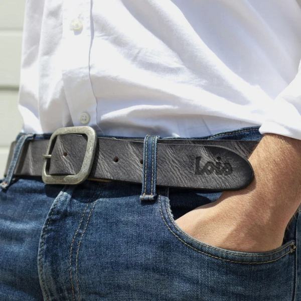 Cinturon Piel Genuina 40Mm De Mujer/Hombre Lois Cinturones En Piel Vacuna 2 Cinturon Piel Genuina 40Mm De Mujer/Hombre Lois Cinturones En Piel Vacuna - Imagen 2