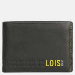 Cartera De Hombre Lois Temple En Piel 19 Cartera De Hombre Lois Temple En Piel -Bolsa De Moda negro amarillo sku 16042225 22010461 xxl