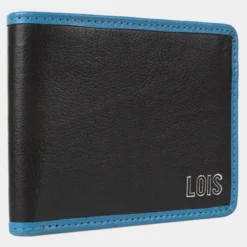 Cartera De Piel De Hombre Lois Davis En Piel -Bolsa De Moda negro azul sku 16512445 04560763 xxl