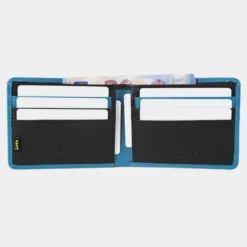 Cartera De Piel De Hombre Lois Davis En Piel -Bolsa De Moda negro azul sku 16512445 04580926 xxl