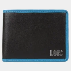 Cartera De Piel De Hombre Lois Davis En Piel -Bolsa De Moda negro azul sku 16512445 05010214 xxl