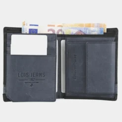 Cartera De Piel De Hombre Lois Dayton En Piel -Bolsa De Moda negro azul sku 16667242 33310121 xxl