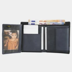 Cartera De Piel De Hombre Lois Dayton En Piel -Bolsa De Moda negro azul sku 16667242 33320289 xxl