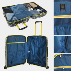 Lois Maletas Mediana Kenner Rigida Con Capacidad De 63 L -Bolsa De Moda negro gris sku 16654426 19490298 xxl