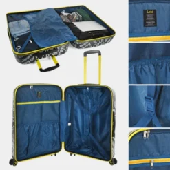 Maleta 70Cm Lois Kenner -Bolsa De Moda negro gris sku 16654441 36370589 xxl