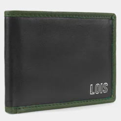 Cartera De Piel De Hombre Lois Davis En Piel -Bolsa De Moda negro kaki sku 16512446 05020462 xxl