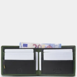 Cartera De Piel De Hombre Lois Davis En Piel -Bolsa De Moda negro kaki sku 16512446 05040598 xxl