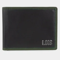 Cartera De Piel De Hombre Lois Davis En Piel -Bolsa De Moda negro kaki sku 16512446 05060826 xxl