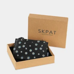 Monedero-Tajetero-Llavero Skpat Lucerna -Bolsa De Moda negro margaritas sku 16106975 14300768 xxl