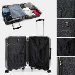 Maleta Cabina Y Neceser Skpat Niza 8 Maleta Cabina Y Neceser Skpat Niza -Bolsa De Moda negro margaritas sku 16643946 43370321 xxl