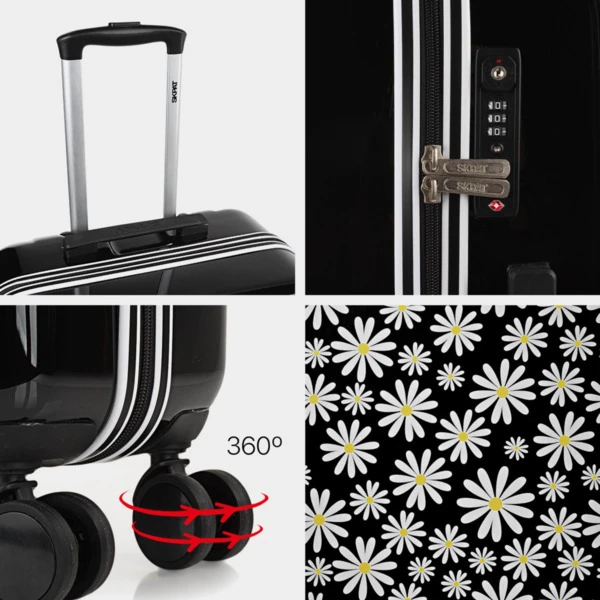 Maletas Mediana Niza Rigida Con Capacidad De L 5 Maletas Mediana Niza Rigida Con Capacidad De L - Imagen 5