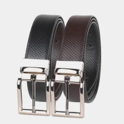 Cinturon Reversible 35Mm Piel Genui De Mujer/Hombre Jaslen Cinturones Jaslen En Piel Genuina -Bolsa De Moda negro marron 105 sku 16346520 28100578 xxl