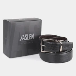 Cinturon Reversible 35Mm Piel Genui De Mujer/Hombre Jaslen Cinturones Jaslen En Piel Genuina -Bolsa De Moda negro marron 105 sku 16346520 28110576 xxl