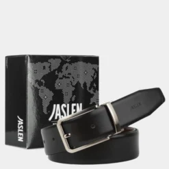 Cinturon Piel Genuina 35Mm De Hombre Jaslen Cinturones Jaslen En Piel -Bolsa De Moda negro marron 115 sku 16042570 52430898 xxl