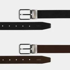 Cinturon Piel Genuina 35Mm De Hombre Jaslen Cinturones Jaslen En Piel -Bolsa De Moda negro marron 115 sku 16042570 52450061 xxl